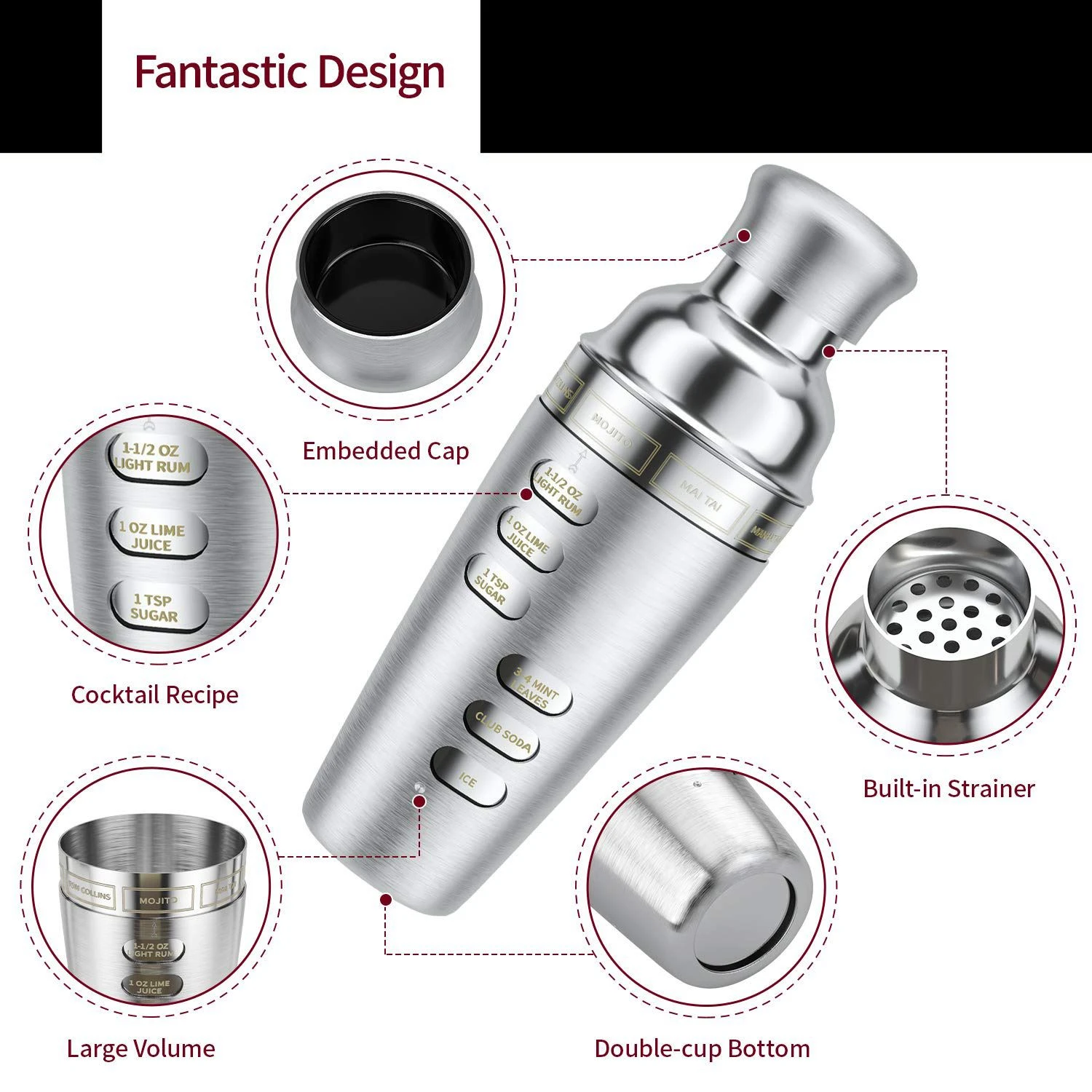 martini shaker with recipes on side (10)