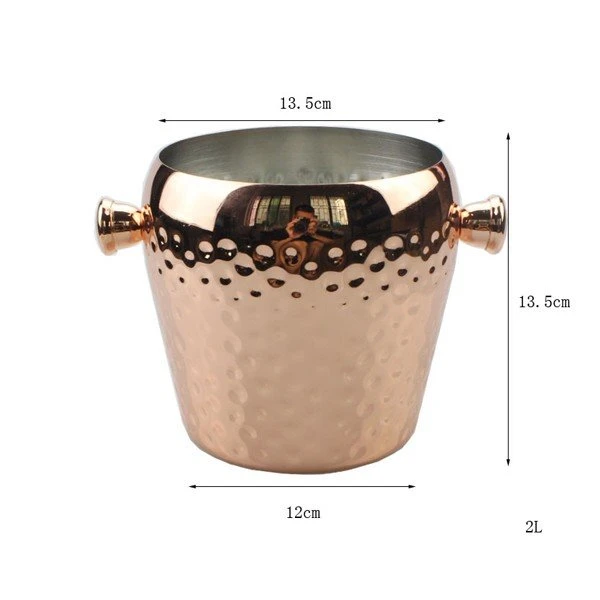 Hammered Stainless Steel Ice Bucket suppliers